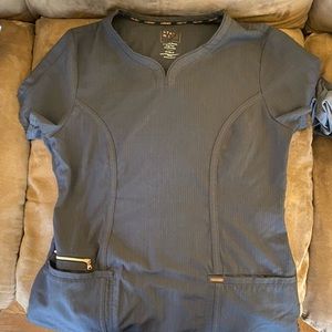 Cherokee Statement Scrub Top